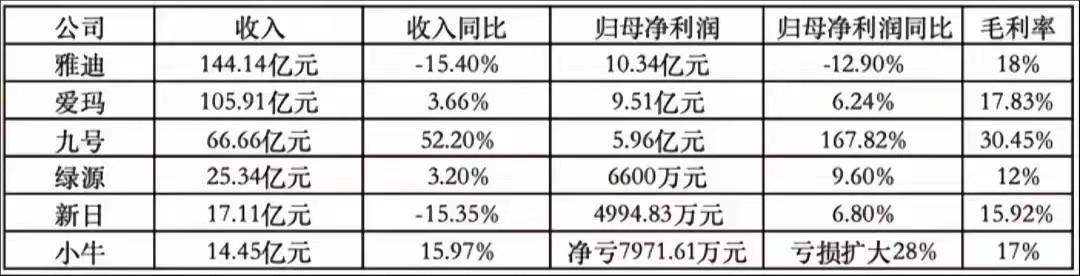 半年净赚6亿，净利润暴涨167.82%的九号要“篡位”？